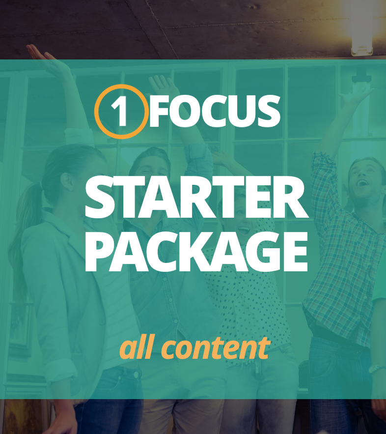 1FOCUS STARTERPACKAGE